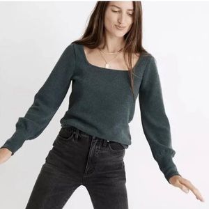 Madewell Square neck sweater
